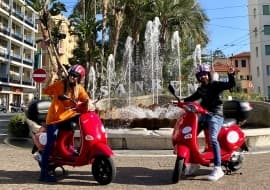 Sanremo - ville unique Vespa Tour